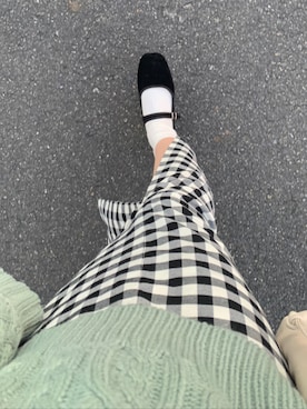 ramu🤍さん（レディース・162cm）の冬コーディネート