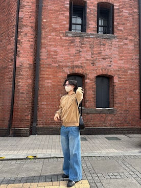 「アイテム（ジャージ）」を使った、ごんぞうさん（メンズ・173cm）の秋コーディネート
