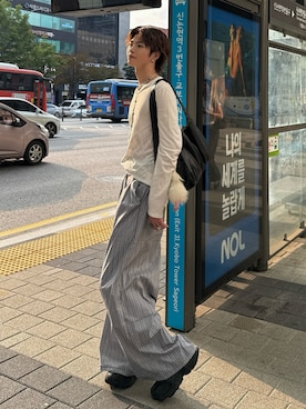 shoさん（骨格ストレート・メンズ・173cm・20代）の秋コーディネート