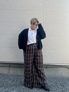 「アイテム（シャツ/ブラウス）」を使った、iku007さん（レディース・161cm）の春コーディネート