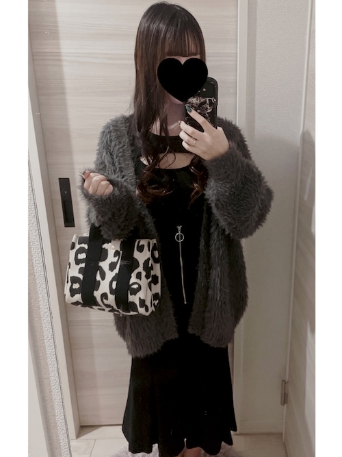 ヒョウ柄キャンバスハンドバッググレー系 ヒョウ柄 ハンドバッグ ヒョウ柄キャンバスハンドバッググレー系