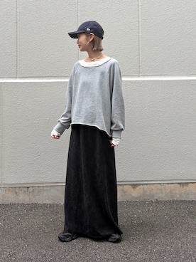 「CIAOPANIC TYPY（チャオパニックティピー）のアイテム（トップス）」を使った、ponsan0529さん（レディース・156cm）の秋コーディネート