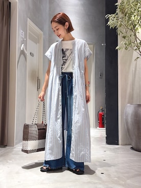 「CIAOPANIC TYPY（チャオパニックティピー）のアイテム」を使った、ponsan0529さん（レディース・156cm）の夏コーディネート