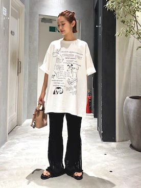 「CIAOPANIC TYPY（チャオパニックティピー）のアイテム」を使った、ponsan0529さん（レディース・156cm）の夏コーディネート