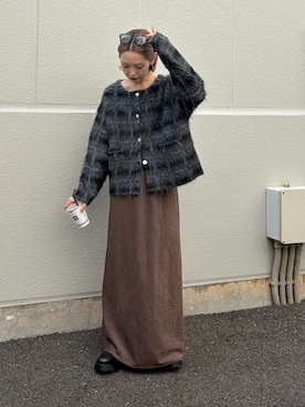 「CIAOPANIC TYPY（チャオパニックティピー）のアイテム（トップス）」を使った、ponsan0529さん（レディース・156cm）の秋コーディネート