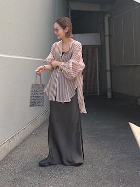 「CIAOPANIC TYPY（チャオパニックティピー）のアイテム」を使った、ponsan0529さん（レディース・156cm）の春コーディネート