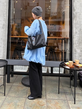 「CIAOPANIC TYPY（チャオパニックティピー）のアイテム（パンツ）」を使った、ponsan0529さん（レディース・156cm）の春コーディネート