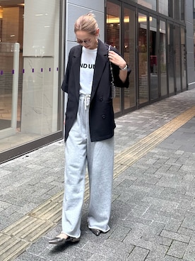 「アイテム（パンツ）」を使った、ponsan0529さん（レディース・156cm）の秋コーディネート