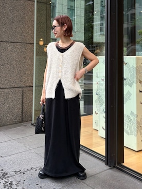 「CIAOPANIC TYPY（チャオパニックティピー）のアイテム（バッグ）」を使った、ponsan0529さん（レディース・156cm）の夏コーディネート