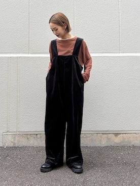「CIAOPANIC TYPY（チャオパニックティピー）のアイテム（トップス）」を使った、ponsan0529さん（レディース・156cm）の秋コーディネート
