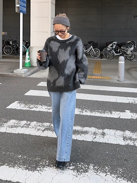 「アイテム（パンツ）」を使った、ponsan0529さん（レディース・156cm）の秋コーディネート