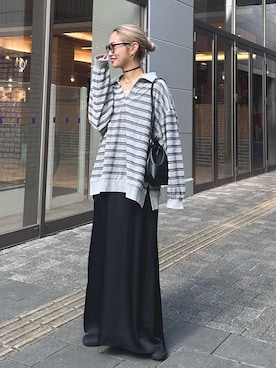 「アイテム（ワンピース/ドレス）」を使った、ponsan0529さん（レディース・156cm）の秋コーディネート