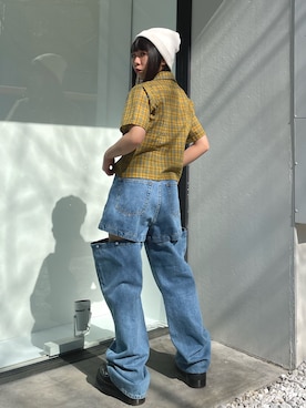 「152cm」｜「アイテム（アクセサリー）」を使った、ERIKOさん（レディース・152cm）の春コーディネート