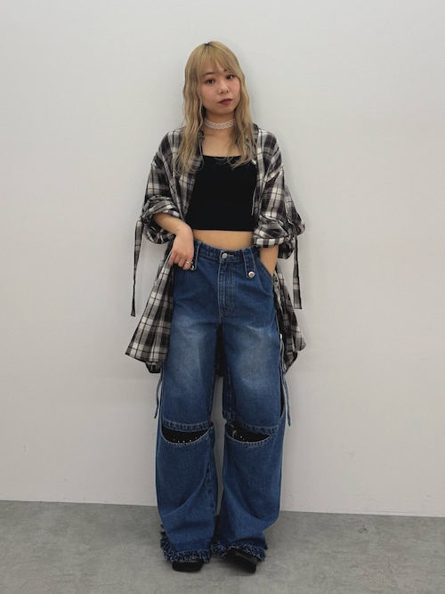 セール】2WAYレングスウエスタンデニム【セットアップ対応