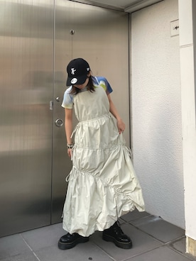 「152cm」｜「アイテム（アクセサリー）」を使った、ERIKOさん（レディース・152cm）の春コーディネート