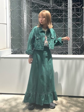 「152cm」｜「アイテム（アクセサリー）」を使った、ERIKOさん（レディース・152cm）の夏コーディネート