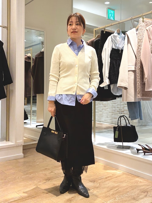 セール】レースレイヤードタイトスカート（スカート）｜NOLLEY'S Sophi