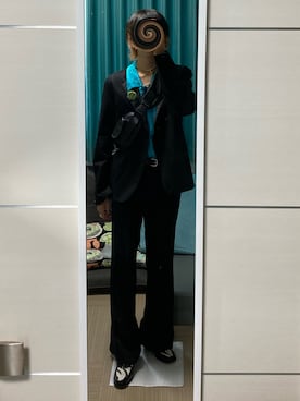 「SUNSEA（サンシー）のアイテム（ジャケット/アウター）」を使った、玄兎さん（メンズ・170cm）の秋コーディネート
