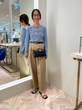 EIKA.Kさん（レディース・160cm）の夏コーディネート