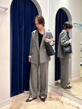 EIKA.Kさん（レディース・160cm）の秋コーディネート