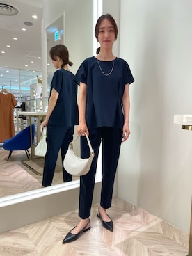 EIKA.Kさん（レディース・160cm）の夏コーディネート