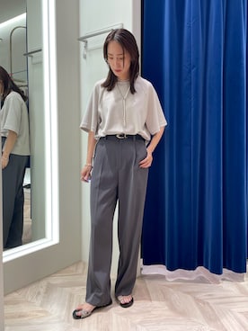 EIKA.Kさん（レディース・160cm）の夏コーディネート