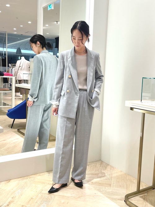 ノーリーズソフィーノ　スーツ　セットアップ　ジャケット　パンツ ノーリーズソフィーノスーツセットアップジャケットパンツ