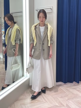 EIKA.Kさん（レディース・160cm）の春コーディネート