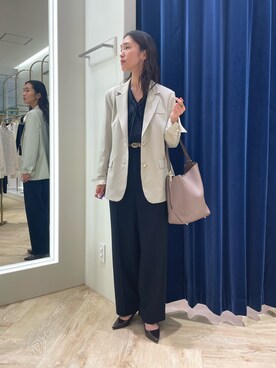 EIKA.Kさん(レディース・160cm)の冬コーディネート