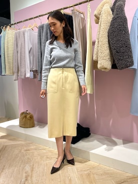 EIKA.Kさん（レディース・160cm）の秋コーディネート
