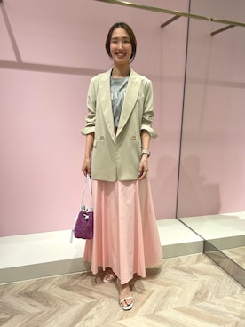EIKA.Kさん(レディース・160cm)の春コーディネート