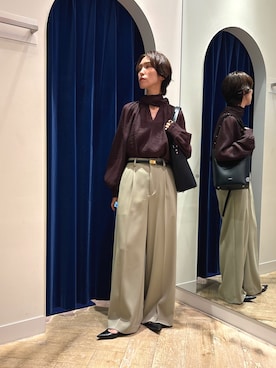 EIKA.Kさん(レディース・160cm)の秋コーディネート