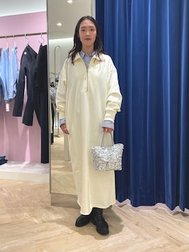 EIKA.Kさん（レディース・160cm）の冬コーディネート