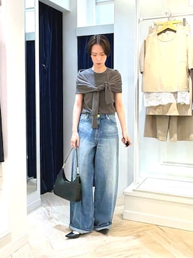 EIKA.Kさん（レディース・160cm）の夏コーディネート
