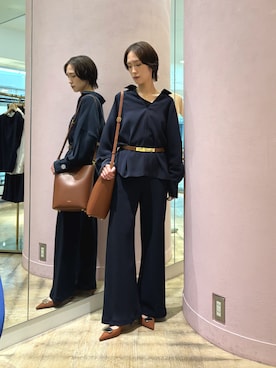 EIKA.Kさん(レディース・160cm)の秋コーディネート