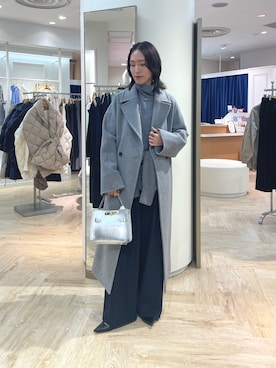 「アイテム（その他アウター）」を使った、EIKA.Kさん（レディース・160cm）の秋コーディネート