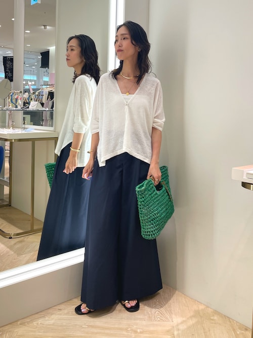 ✨未使用級✨The Bagmati ラフィア かごバッグ　ブラック　天然素材 NOLLEY'S｜【BAGMATI/ バグマティ】ラフィアかごバッグ【PR林