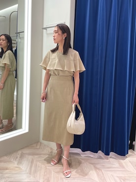 EIKA.Kさん（レディース・160cm）の春コーディネート