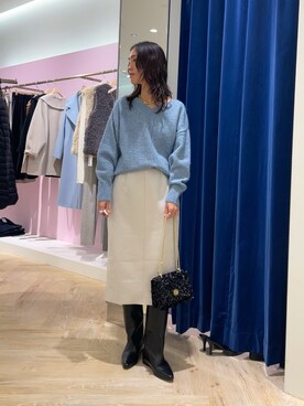 EIKA.Kさん（レディース・160cm）の秋コーディネート