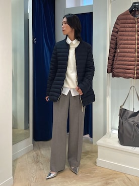 TATRAS（タトラス）の「【TATRAS】 袖リブショート丈ダウン◇（ダウン