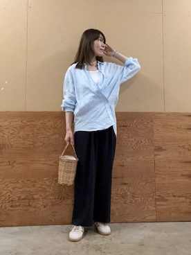 Wajikiさん（レディース・157cm）の春コーディネート