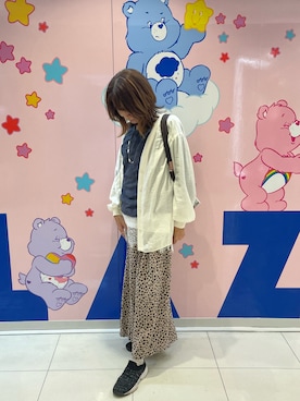 「agnes b.（アニエスベー）のアイテム」を使った、Vさん（レディース・165cm）の夏コーディネート