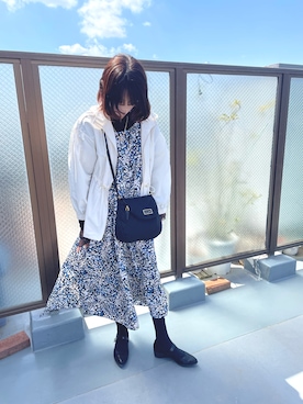 「Marc by Marc Jacobs（マークバイマークジェイコブス）のアイテム（バッグ）」を使った、Vさん（レディース・165cm）の春コーディネート