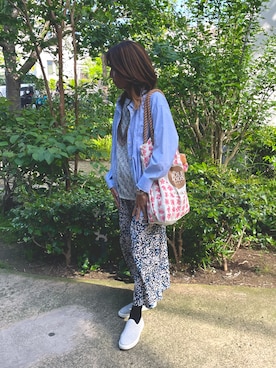Vさん(レディース・165cm)の春コーディネート