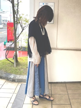 Vさん(レディース・165cm)の夏コーディネート