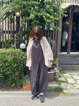 「chocol raffine robe（ショコラフィネローブ）のアイテム」を使った、Vさん（レディース・165cm）の夏コーディネート