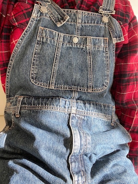 「アイテム（サロペット/オーバーオール）」を使った、   ㅤさん（メンズ・179cm）の冬コーディネート