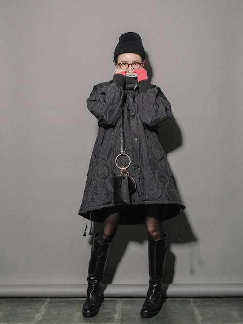 風太　コルディア 冬ウールキルティング2wayコート 新品未使用品 KELTY ケルティ カテドラル キルト コート KE24213087 レディース