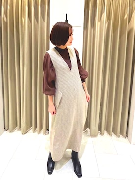 mさん（レディース・162cm）の秋コーディネート