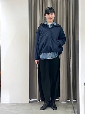 清水さん（レディース・170cm）の冬コーディネート